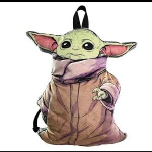 Baby Yoda Grogu Plush Backpack